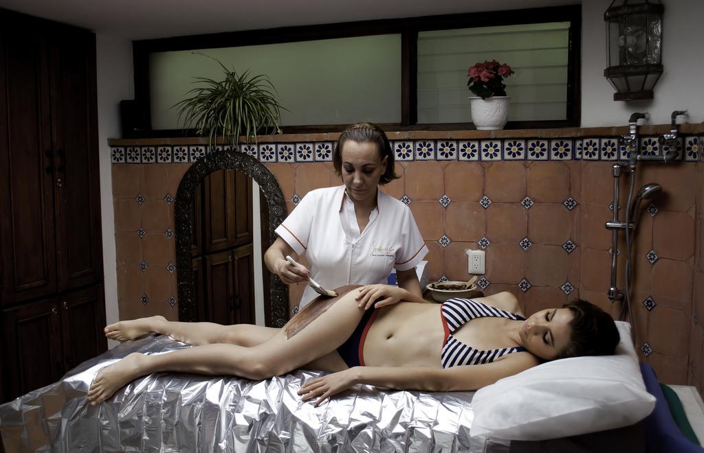 Hotel Los Olivos Spa Oaxaca ภายนอก รูปภาพ